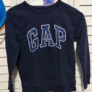 GAP Kids Dark Blue Logo Sweatshirt